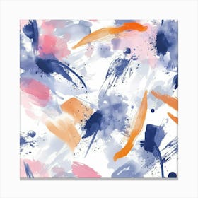 Abstract Watercolor Painting 42 Canvas Print