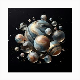 Planets Canvas Print