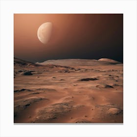 Mars - Mars Stock Videos & Royalty-Free Footage 2 Canvas Print