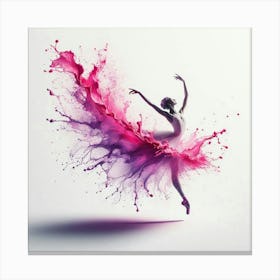 Ballerina Dancer 1 Canvas Print