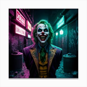 Joker 29 Canvas Print