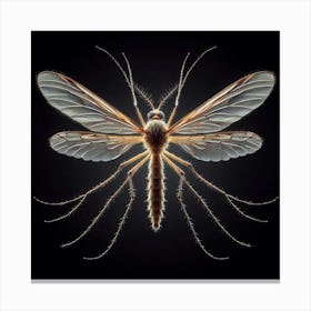 Mosquito - Mosquito Stock Videos & Royalty-Free Footage 2 Canvas Print