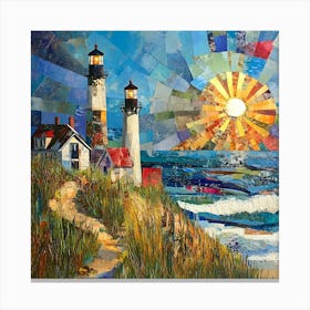 Contemporary Lighthouse 3 Canvas Print