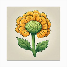 Carnation Flower Canvas Print