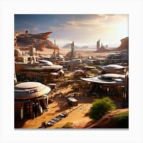 Star Wars Edge Canvas Print