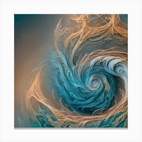 Fractal Art Canvas Print