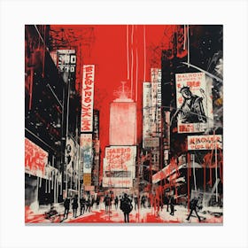 Times Square 2 Canvas Print