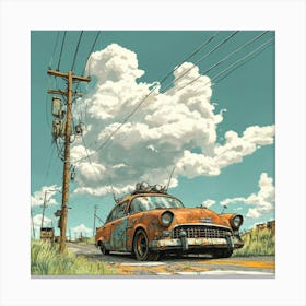 Road To Madness Canvas Print