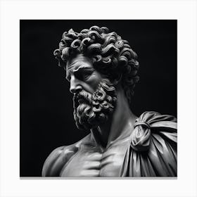 Greek God Of War Canvas Print