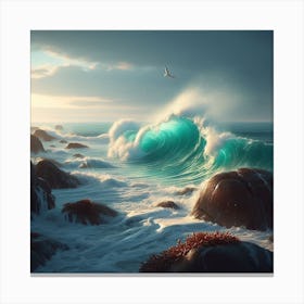 Ocean Waves Canvas Print