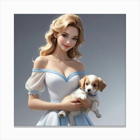 Cinderella 121 Canvas Print