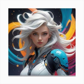 Overwatch Character 2 Canvas Print