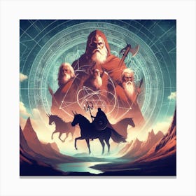 Shaman Canvas Print