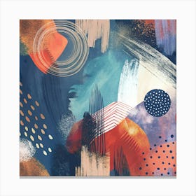 Abstract Abstract Painting 4 Canvas Print