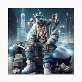 Gangster optimize prime Canvas Print