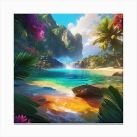 Tropical Paradise 20 Canvas Print