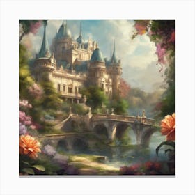 Cinderella Castle 3 Canvas Print