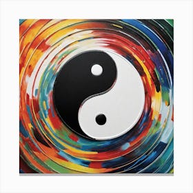 Yin Yang 11 Canvas Print