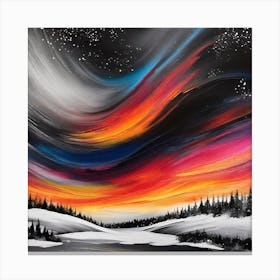 Aurora Borealis 106 Canvas Print