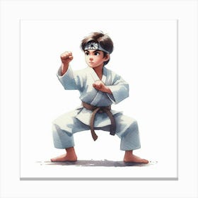 Karate kid 6 Canvas Print