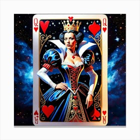 Queen Of Hearts 5 Canvas Print