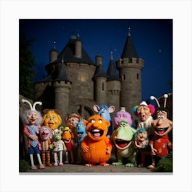 Muppets 1 Canvas Print