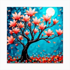 Magnolia Tree Canvas Print