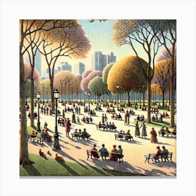 Central Park Canvas Print