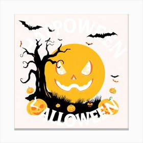 Happy Halloween Canvas Print