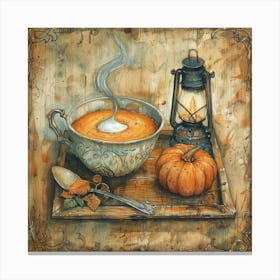 Pumpkin Soup Canvas Print