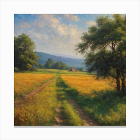 Country Road Canvas Print