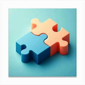 Jigsaw Puzzle 6 Canvas Print