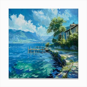 Lake Switzerland Canvas Print