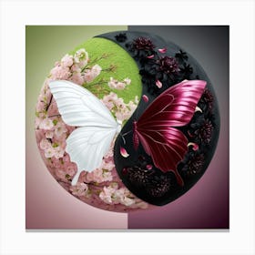 Yin Yang 7 Canvas Print