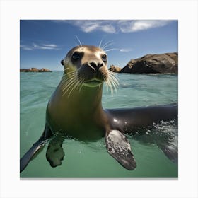 Sea Lion 1 Canvas Print