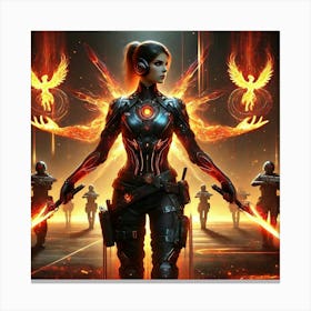 Daria Ashheart Scifi Canvas Print