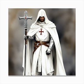 Knight Templar 7 Canvas Print