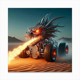 Dragon Car 1 Canvas Print