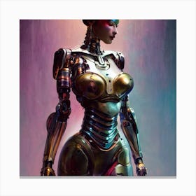 Robot Woman 1 Canvas Print