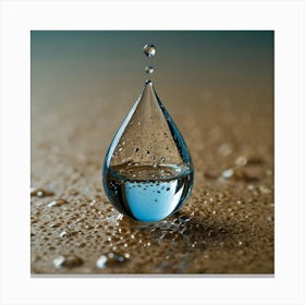 Water Drop 2 Canvas Print