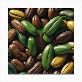 Coffee Beans 287 Canvas Print