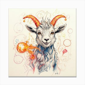 Goat! 11 Canvas Print