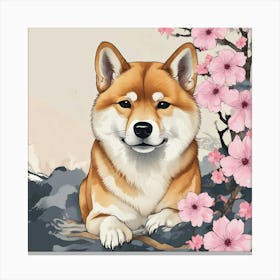 Shiba Inu 28 Canvas Print