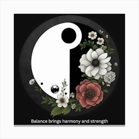 Balance & Harmony Canvas Print
