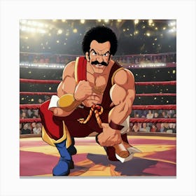 King Of The Ring Canvas Print