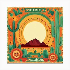 Mexican Mexican Poster Canvas Print