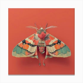 Moth Of Love Canvas Print