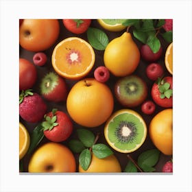 Ripe Fruit Canvas Print