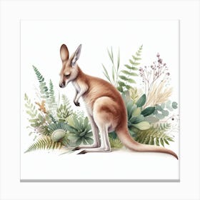 Kangaroo 1 Canvas Print