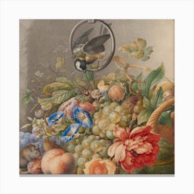 Basket Of Fruit Canvas Print